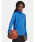 Fantovska majica s kratkimi rokavi UNDER ARMOUR UA TECH 2.0 1/2 ZIP 1363286-402 MODRA
