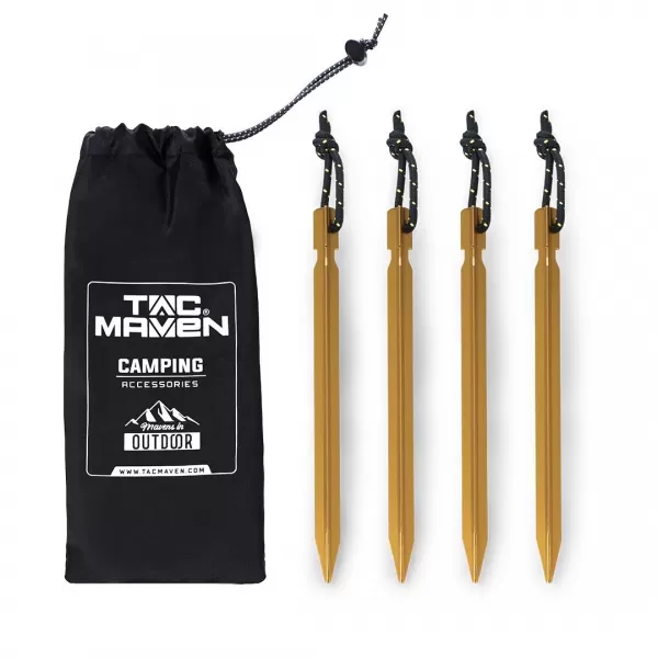  Pin PENTAGON GROUND NAILS D19027 ORANŽNA 