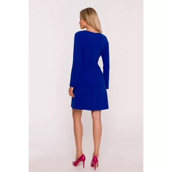  Obleka STYLOVE S419 KRALJEVSKO MODRA 