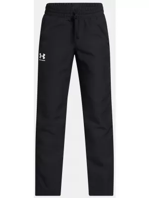 Fantovske športne hlače UNDER ARMOUR UA B RIVAL WVN PANT 1390155-001 ČRNA