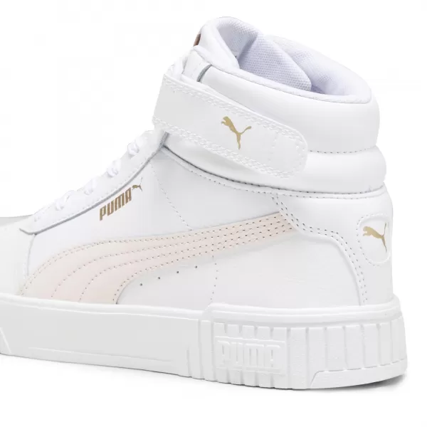  Škornji PUMA CARINA 2.0 MID 38585107 PUMA BELA/ZMRZNJENA ROZA/ZLATO 