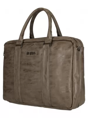 Torba ENRICO BENETTI ROTTERDAM 15 NOTEBOOK BAG SREDNJE TAUPE