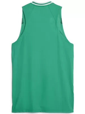 Moški dres PUMA HOOPS TEAM GAME JERSEY 67662806 POPER ZELENA