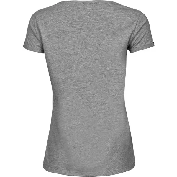  Ženska majica s kratkimi rokavi TEE JAYS | TJ 5063 HEATHER SIVA 