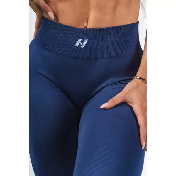  Oblikujoče brezšivne maksimalne push-up pajkice FLOW SEAMLESS 497 BLUE Nebbia 