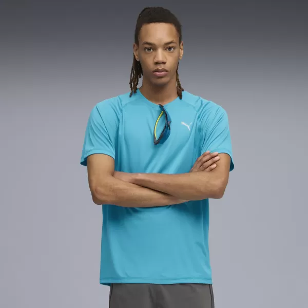  Srajca PUMA M RUN VELOCITY TEE (POLY) 52660018 HITROST MODRA 