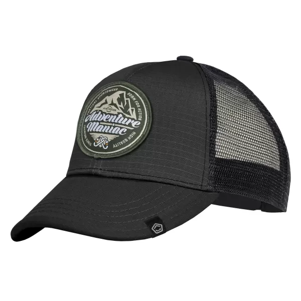  kapa PENTAGON ERA CAP ADVENTURE MANIAC K13048 ČRNA 