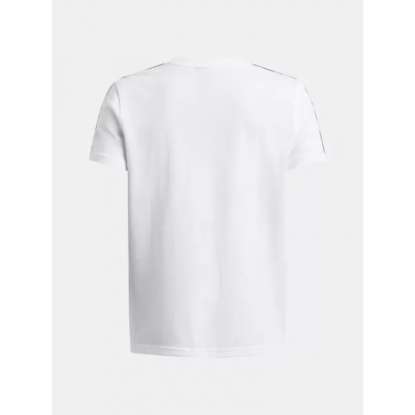  Fantovska majica s kratkimi rokavi UNDER ARMOUR UA B ICON TAPED SS 6001583-100 BELA 