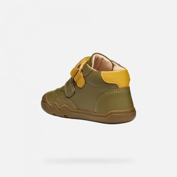  Fantje bosi GEOX STEPPIEUP B565WC00085CE32P KAKI 