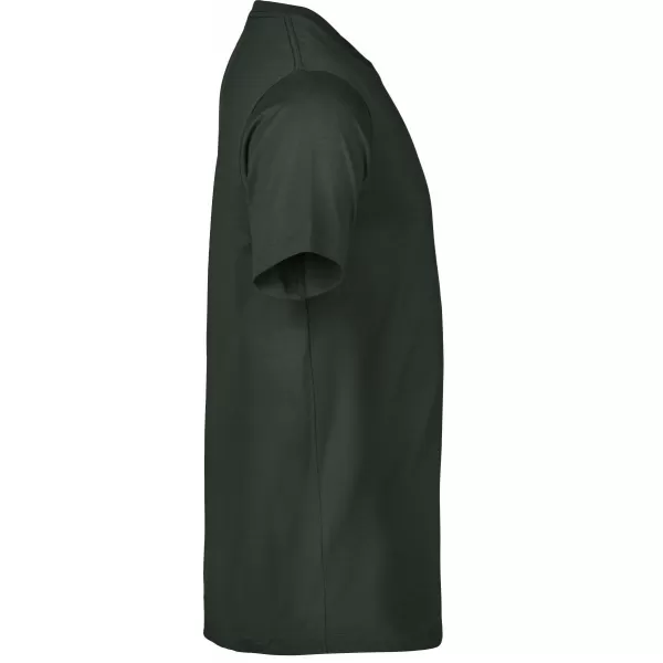  Moška majica s kratkimi rokavi TEE JAYS | TJ 1150 TEMNO ZELENA 