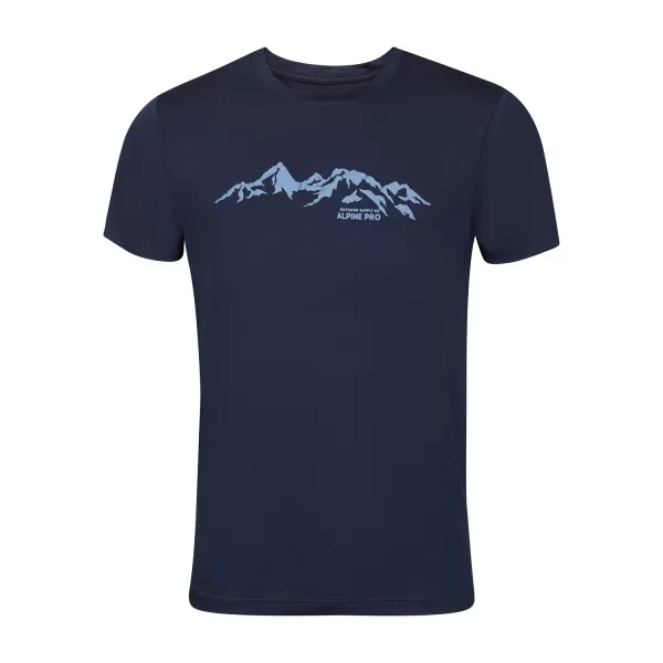  Moška funkcionalna majica ALPINE PRO LYOR MODRO 