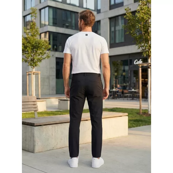  Moške hlače ALTISPORT ATS TROUSER CLASSIC-FIT ČRNA 