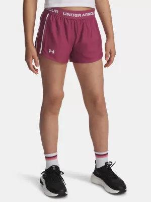 Dekliške kratke hlače UNDER ARMOUR G TECH PLAY UP SHORT 1390075-659 RDEČA