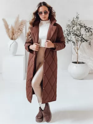 Ženska jakna DSTREET TY4917 RJAVA