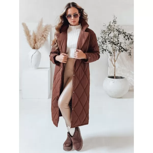  Ženska jakna DSTREET TY4917 RJAVA 