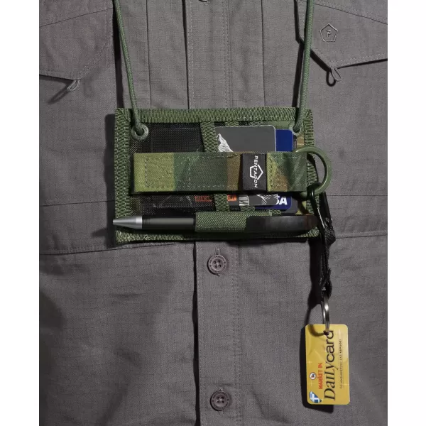  Ohišje PENTAGON ID CARD HOLDER POUCH CAMO K17096 SIVA MASKIRNA MASKA 