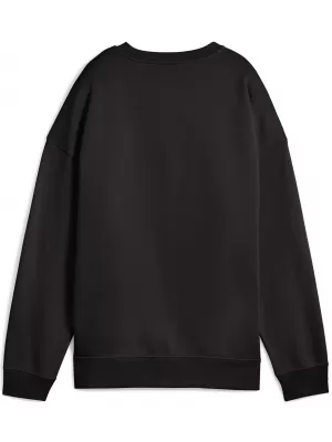 Damske trenirke PUMA ESS OVERSIZED CREW FL 68540001 PUMA ČRNA