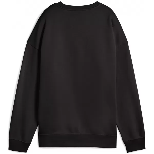  Damske trenirke PUMA ESS OVERSIZED CREW FL 68540001 PUMA ČRNA 