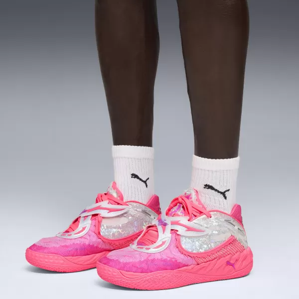  Moški čevlji PUMA MB.05 WORLD TOUR 31212901 SONCE UDARI/ČISTA MAGENTA 