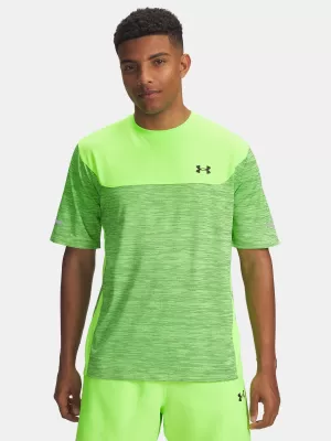 Moška majica s kratkimi rokavi UNDER ARMOUR UA TECH UTILITY SS ZELENA