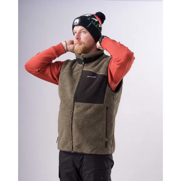  Moški telovnik PENTAGON SUMMIT SHERPA FLEECE VEST K04016 ČRNA 