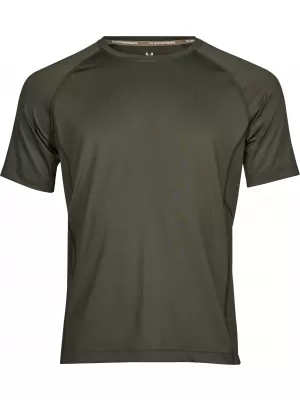 Moška majica s kratkimi rokavi TEE JAYS | TJ 7020 GLOBOKO ZELENA