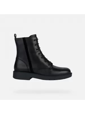 Ženski gležnjarji GEOX SPHERICA EC1 G004200 ČRNA