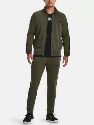 Moški komplet UNDER ARMOUR UA KNIT TRACK SUIT 1357139-390 ZELENA