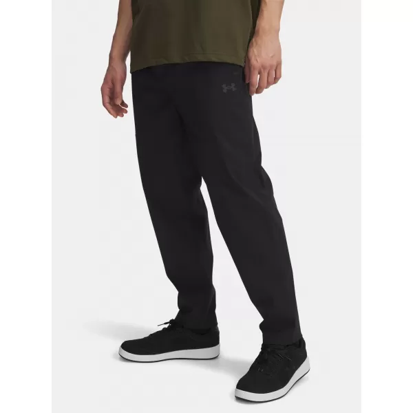 Moške športne hlače UNDER ARMOUR UA UNSTPBLE WOVEN TX TAPER 6003865-001 ČRNA 
