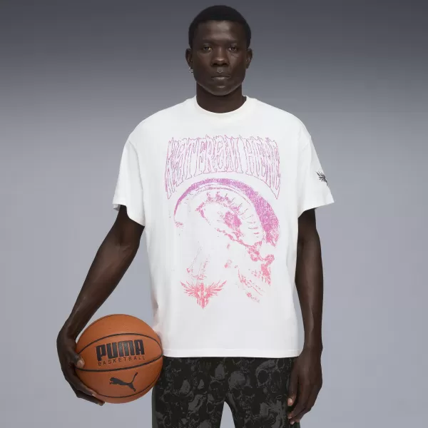  Srajca PUMA MELO WORLD TOUR-NAMENT TEE I 63237201 PUMA BELA 