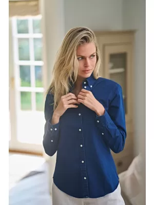 Ženska srajca TEE JAYS | TJ 4003 INDIGO MODRA