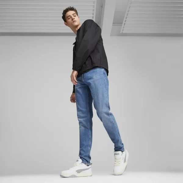 Škornji PUMA PARK LIFESTYLE 39508401 BELI/SIVI/SLADKANI MANDLJI 