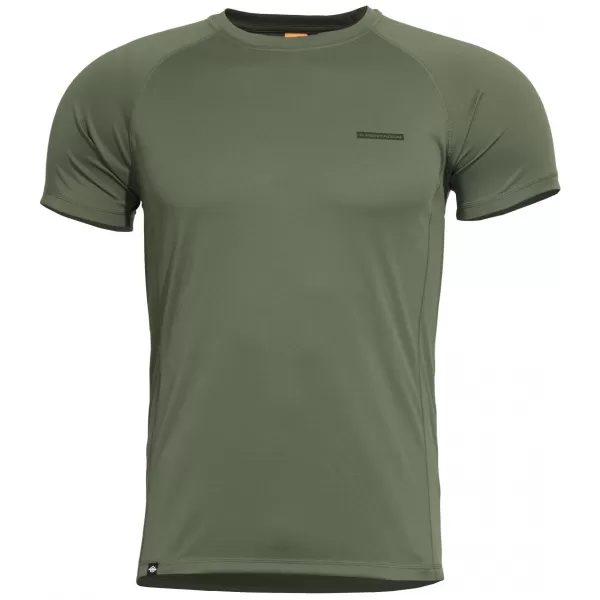  Majica s kratkimi rokavi PENTAGON BODYSHOCK MK2 QUICK DRY T-SHIRT K09003 OLIVNO ZELENA 
