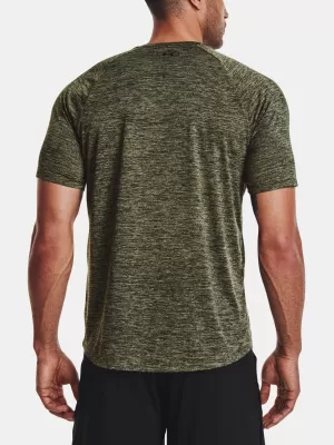 Moška majica s kratkimi rokavi UNDER ARMOUR UA TECH 2.0 SS TEE 1326413-390 ZELENA