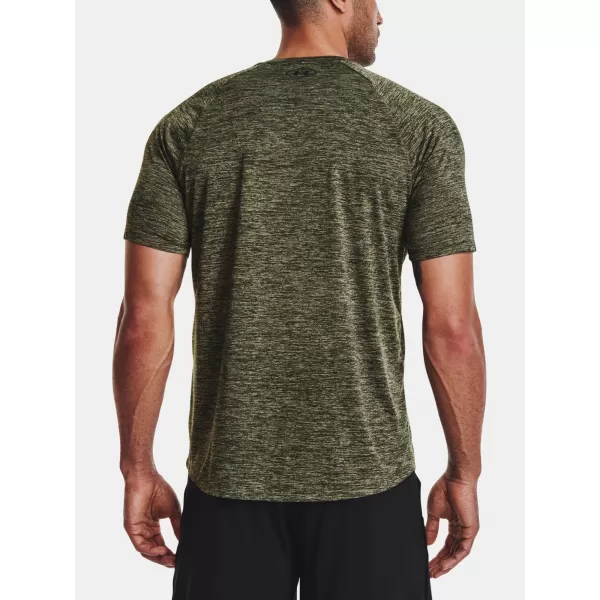  Moška majica s kratkimi rokavi UNDER ARMOUR UA TECH 2.0 SS TEE 1326413-390 ZELENA 