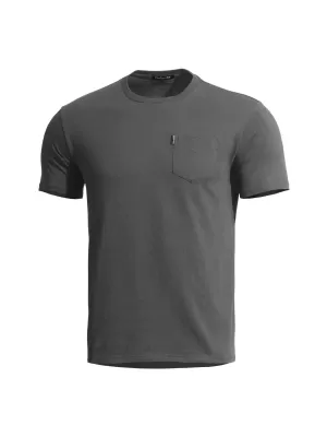 Majica s kratkimi rokavi PENTAGON AGERON T-SHIRT WITH POCKET K09012 VOLK/SIV