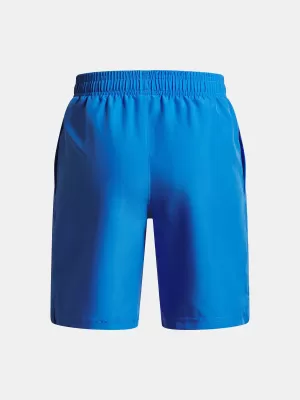 Fantovske kratke hlače UNDER ARMOUR UA TECH WOVEN WORDMARK SHORT 1383341-402 MODRA