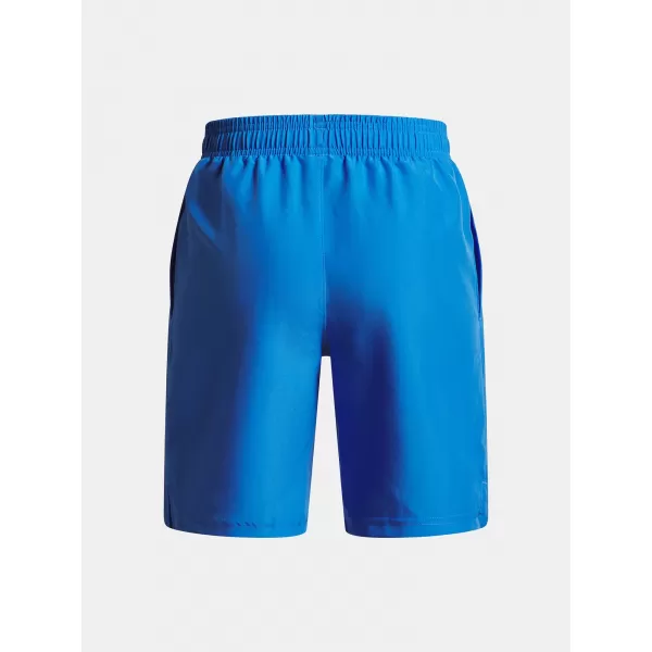  Fantovske kratke hlače UNDER ARMOUR UA TECH WOVEN WORDMARK SHORT 1383341-402 MODRA 