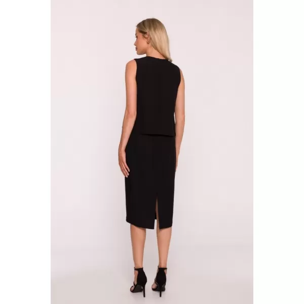  Obleka STYLOVE S422 ČRNA 