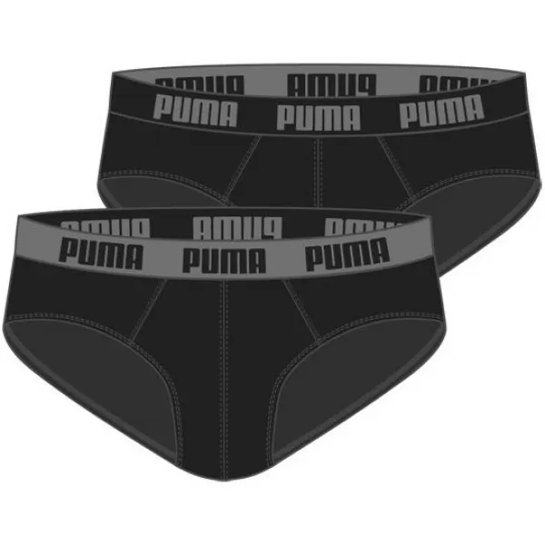  Moški kratki PUMA BASIC BRIEF 2P 88910006 ČRNA/ČRNA 