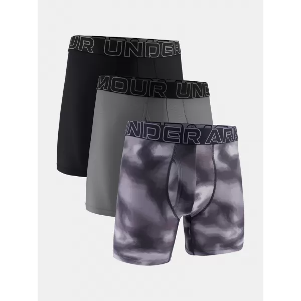  Moške boksarice UNDER ARMOUR M UA PERF TECH MESH (3KS) 1383885-024 TITAN SIVA 