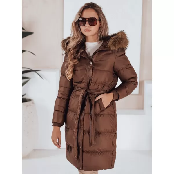  Ženska jakna DSTREET TY5009 RJAVA 