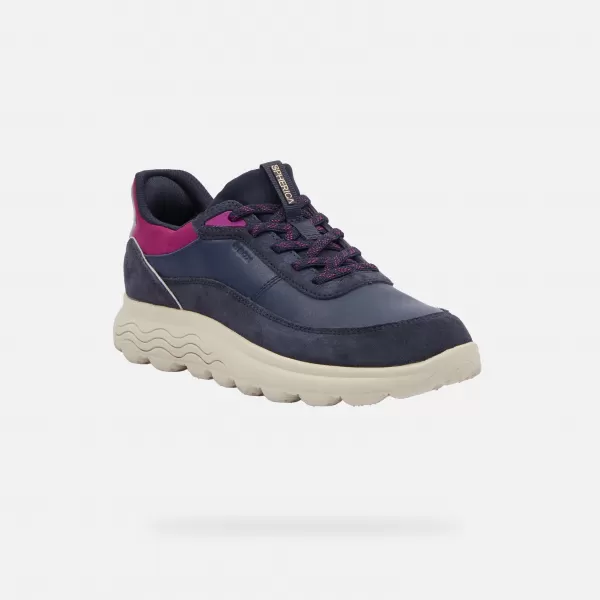  Ženske superge GEOX SPHERICA PLUS FAST IN G009589 TEMNO MODRA 