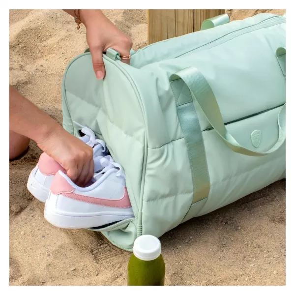  Holdall HEYS Puffer Duffel Bag ŽAJBELJ ZELEN 