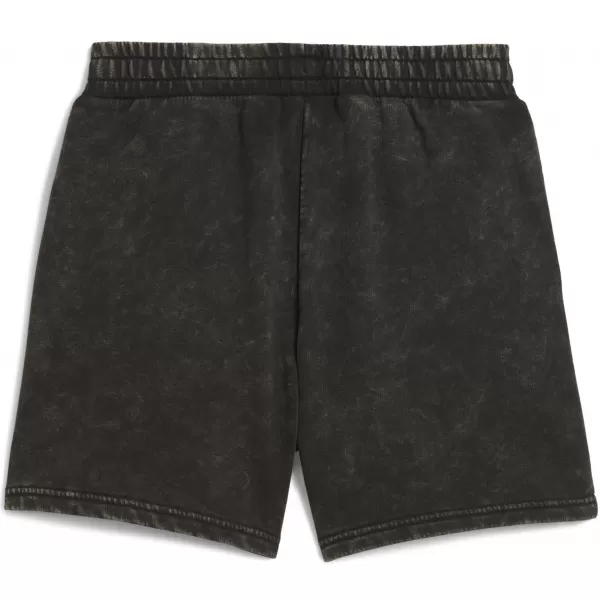  Ženske kratke hlače PUMA ESS ELEVATED WASH HIGH-WAIST SHORTS 5" TR 68810501 PUMA ČRNA 