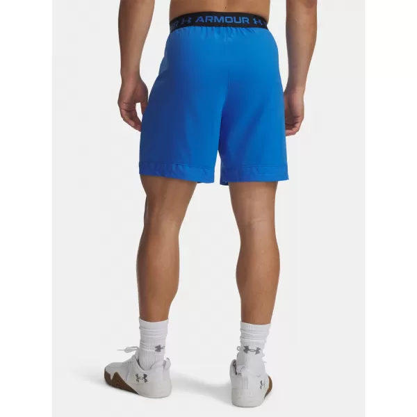  Moške kratke hlače UNDER ARMOUR UA VANISH WOVEN 6IN SHORTS MODRA 