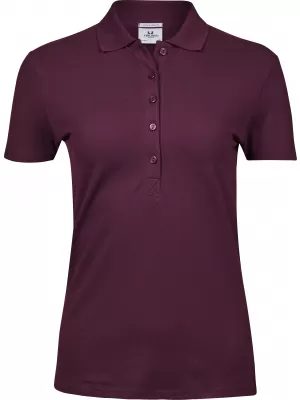 Ženska majica s kratkimi rokavi TEE JAYS | TJ 145 VINO