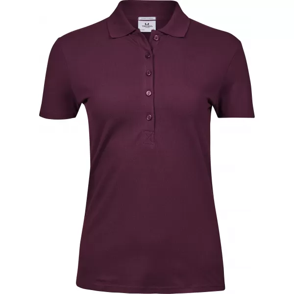  Ženska majica s kratkimi rokavi TEE JAYS | TJ 145 VINO 