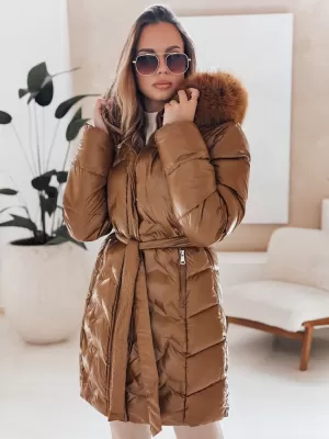Ženska jakna DSTREET TY4925 KARAMELA