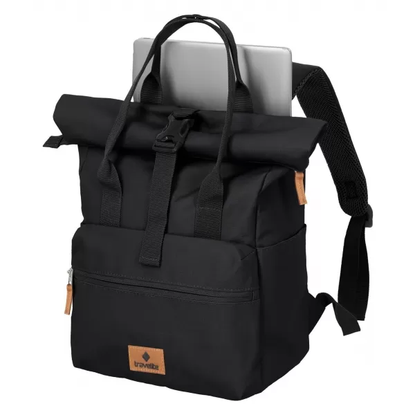  Nahrbtnik TRAVELITE BASICS SHORT HANDLE ROLL-UP ČRNA 